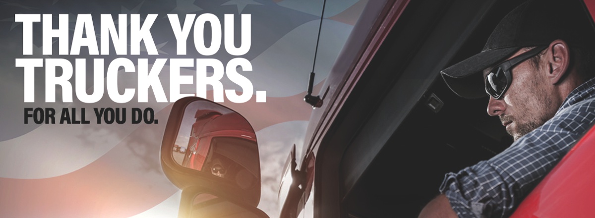 Thank you, truckers. For all you do!<br /> 